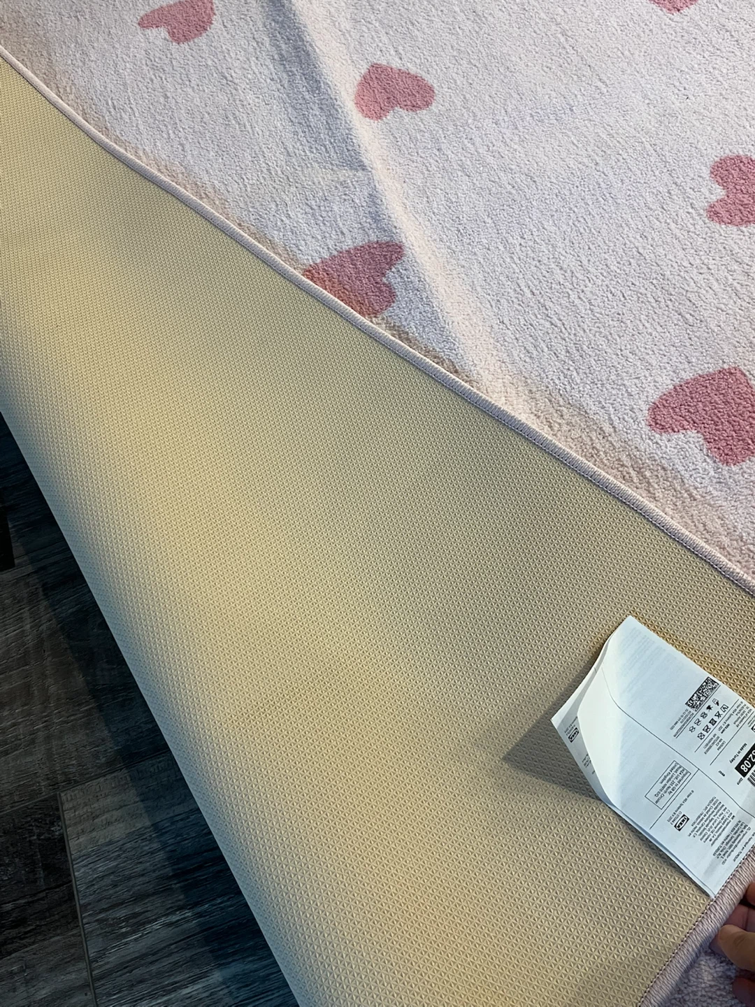 IKEA Pink Heart Rug - photo 4