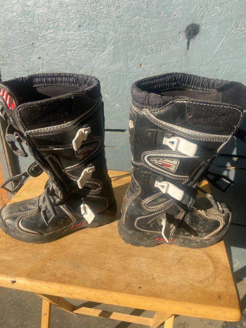 Fox Comp 5 Youth Motocross Boots - photo 2