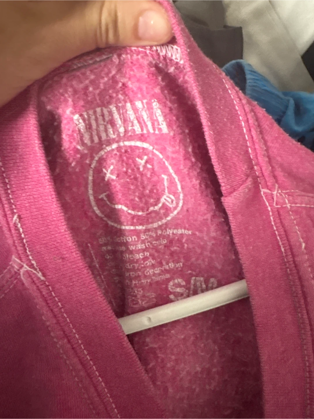 Nirvana Smiley Face Sweatshirt - photo 3