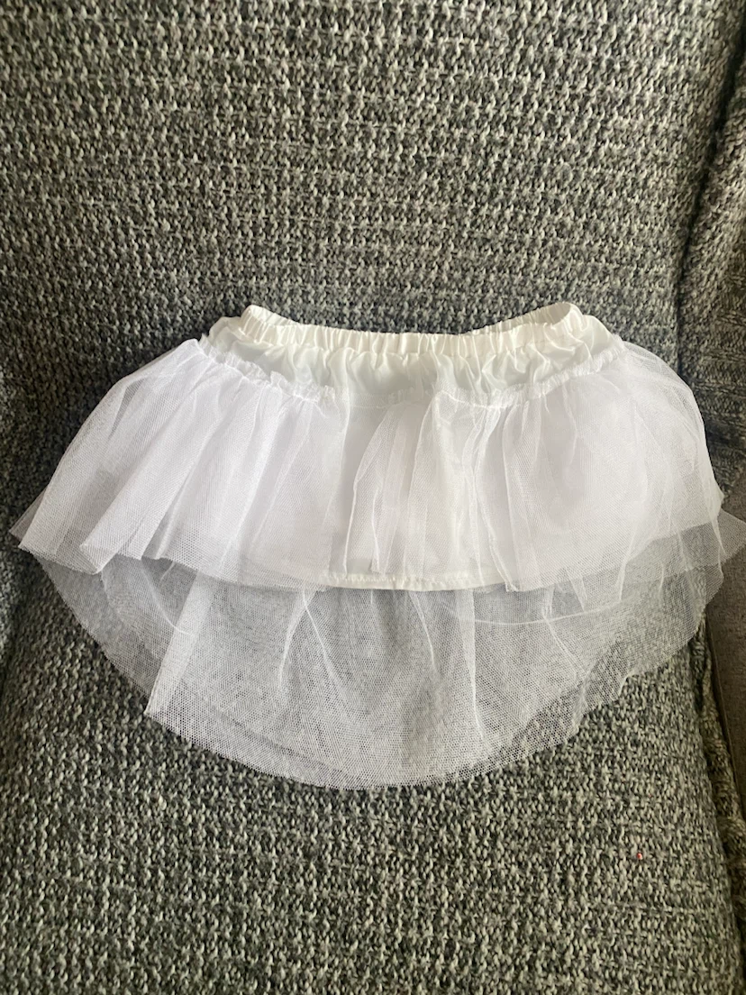 White Tulle Tutu Skirt - photo 2
