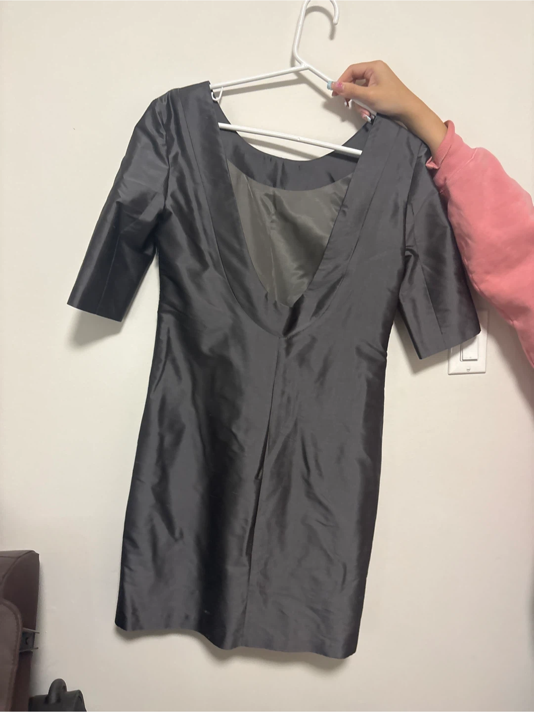 Grey Sheath Dress