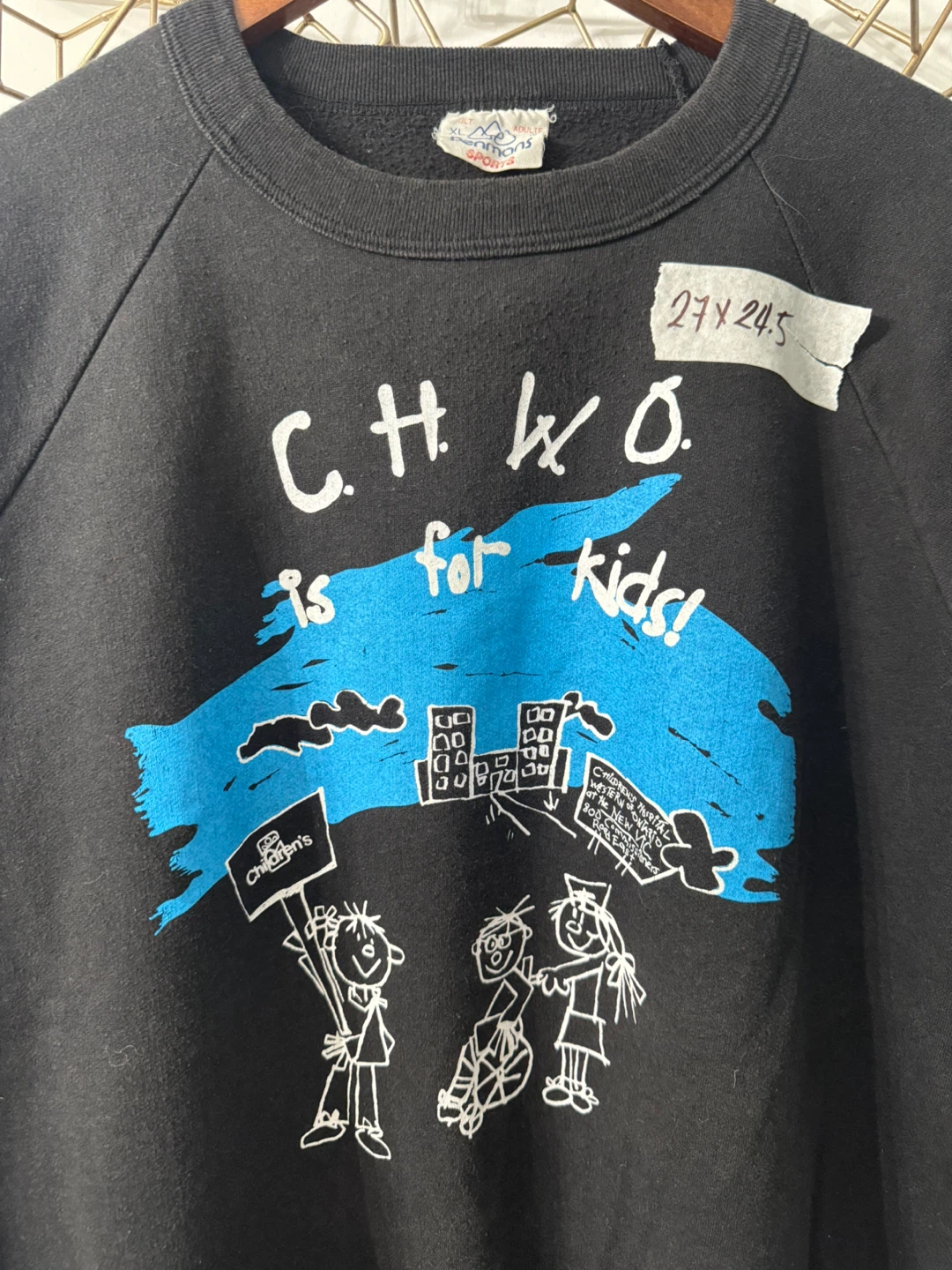 Penmans "C.H.W.O. is for kids!" Graphic Sweatshirt XL - photo 2