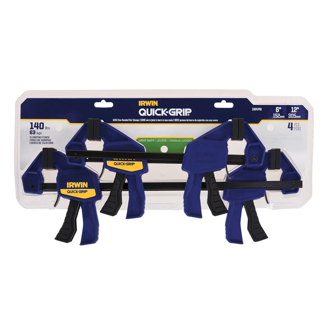 Irwin Quick Grip Clamp Set, 4-pack