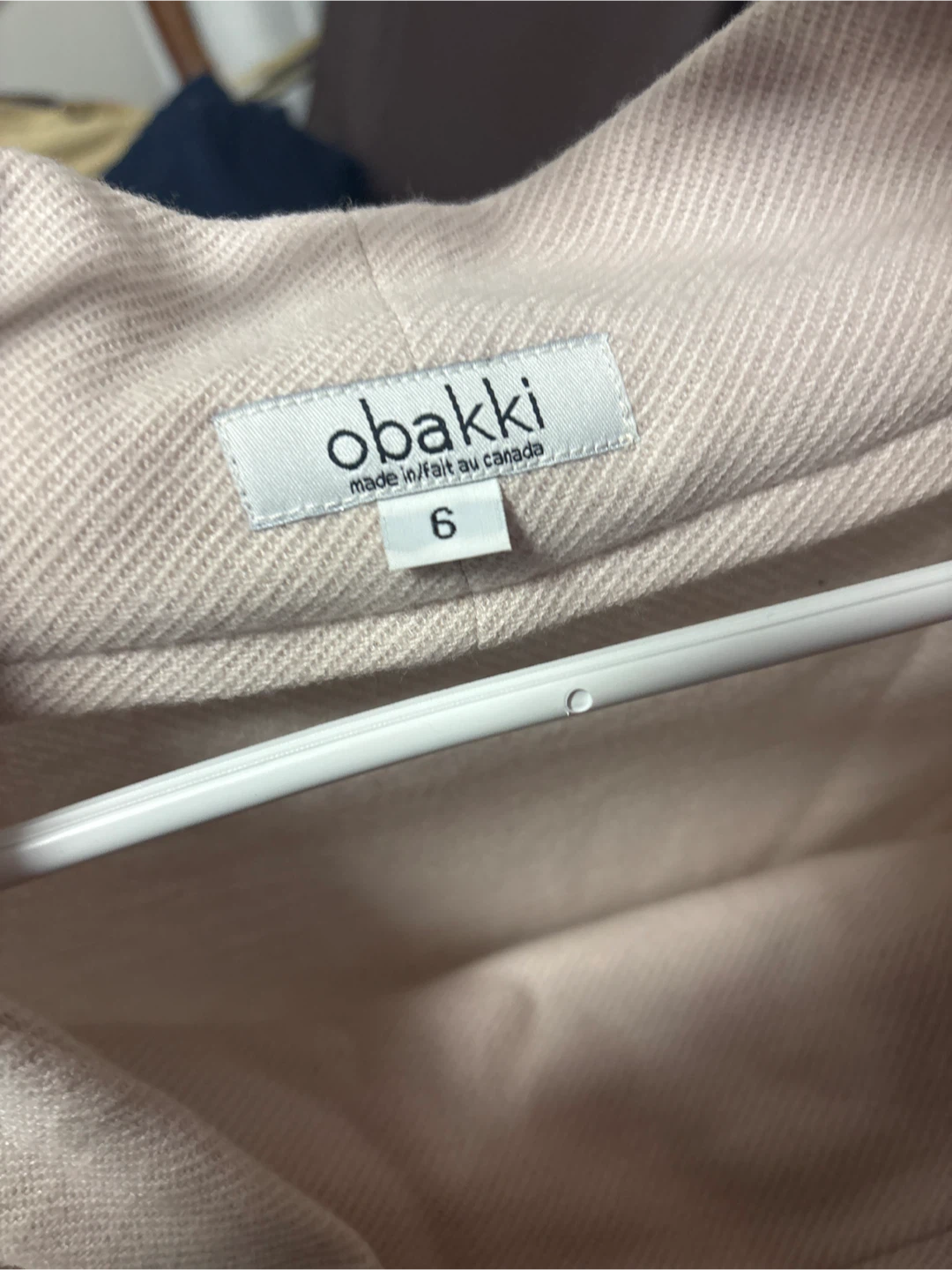 Obakki Women's Beige Knit Dress Size 6 - photo 3