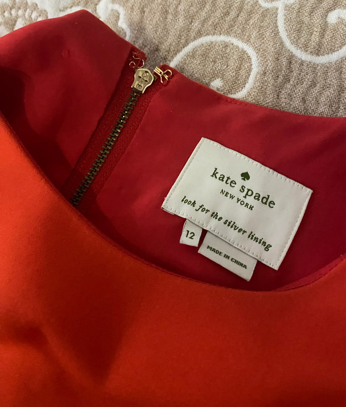 Kate Spade New York Poppy-Red Dress Size 12 - photo 4