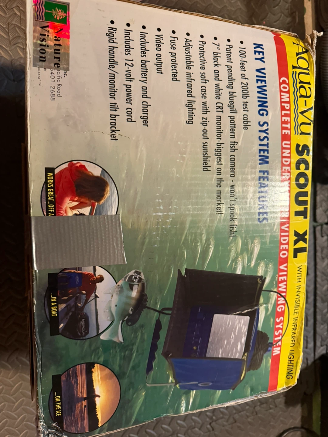 Aqua-Vu Scout XL Underwater Viewing System with IR Camera
