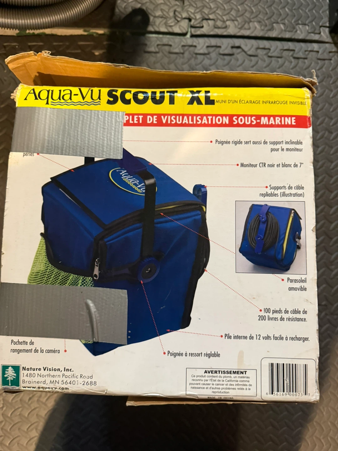 Aqua-Vu Scout XL Underwater Viewing System with IR Camera - photo 2