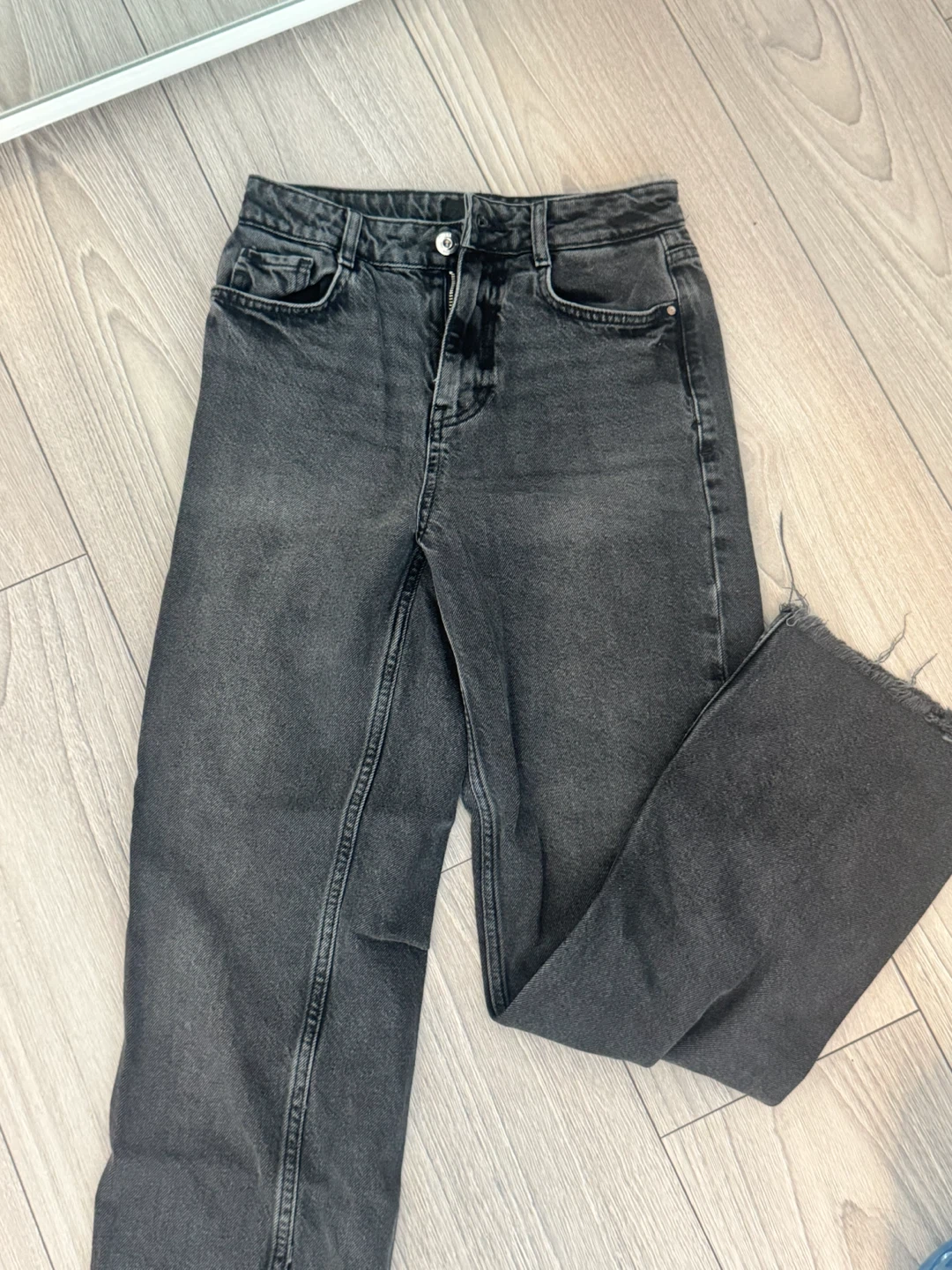 Women's Black Denim Jeans - photo 5