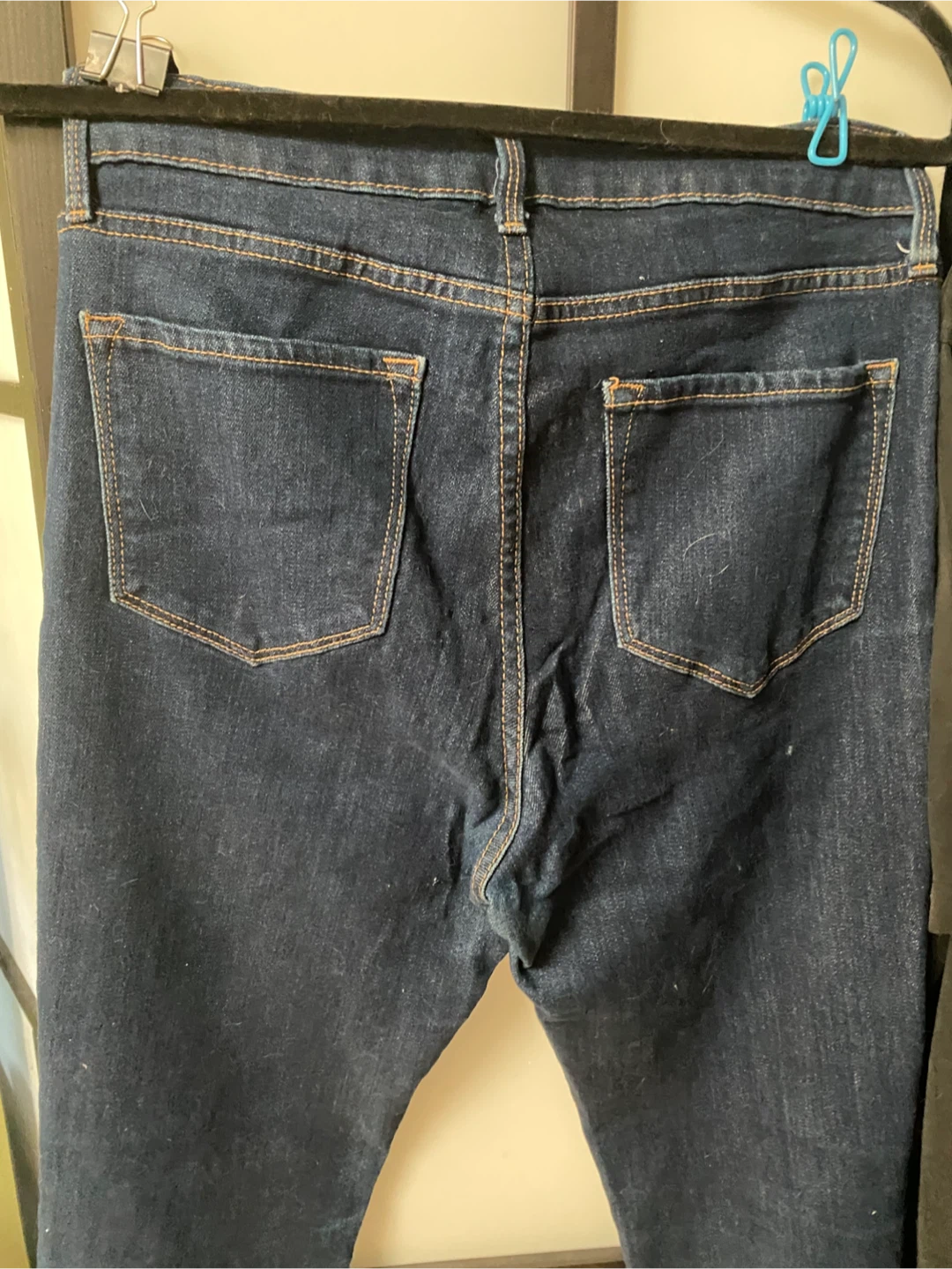 Old Navy Women's Dark Wash Straight Jeans Size 8 - photo 3