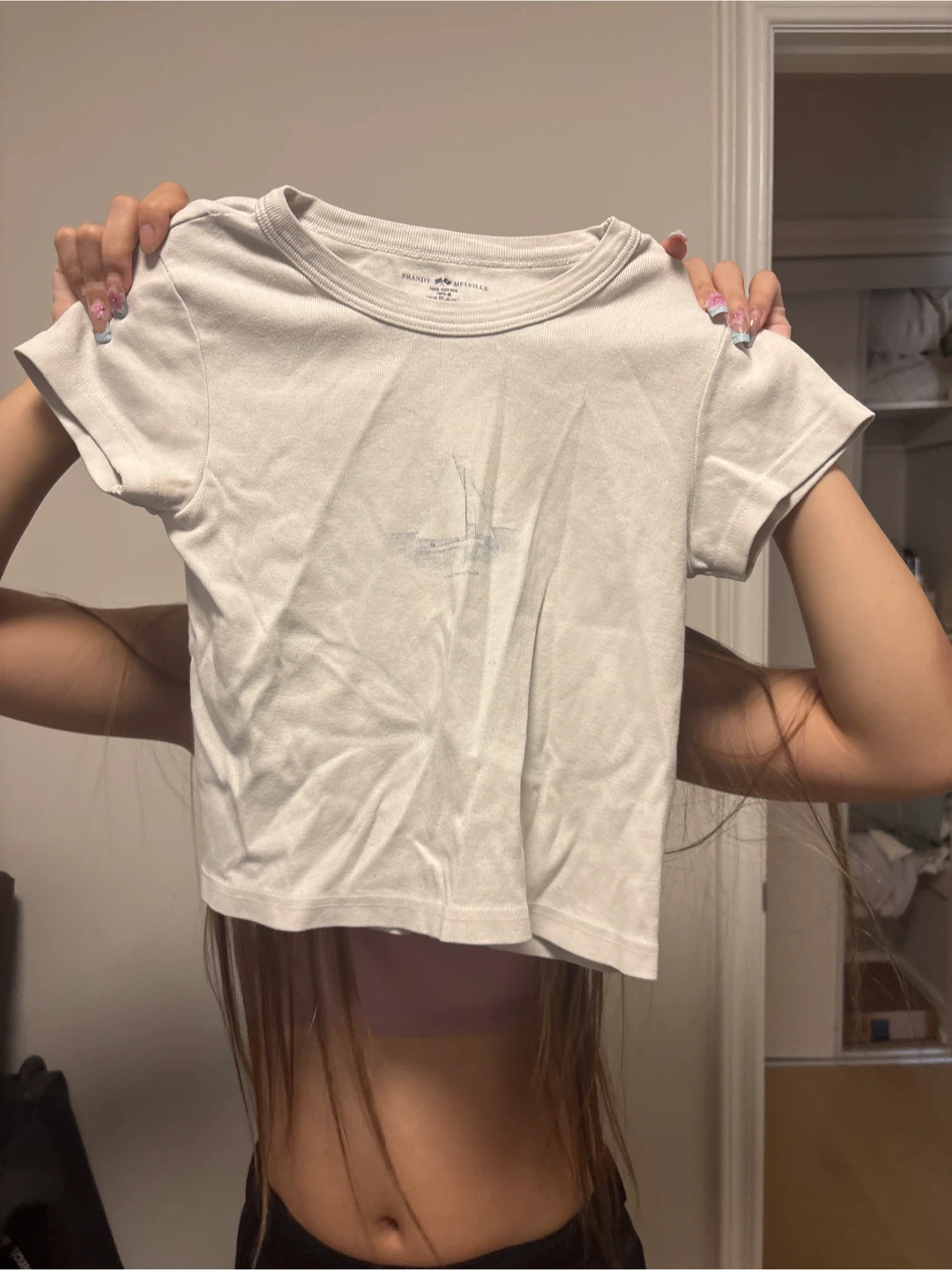 Brandy Melville Grey T-Shirt