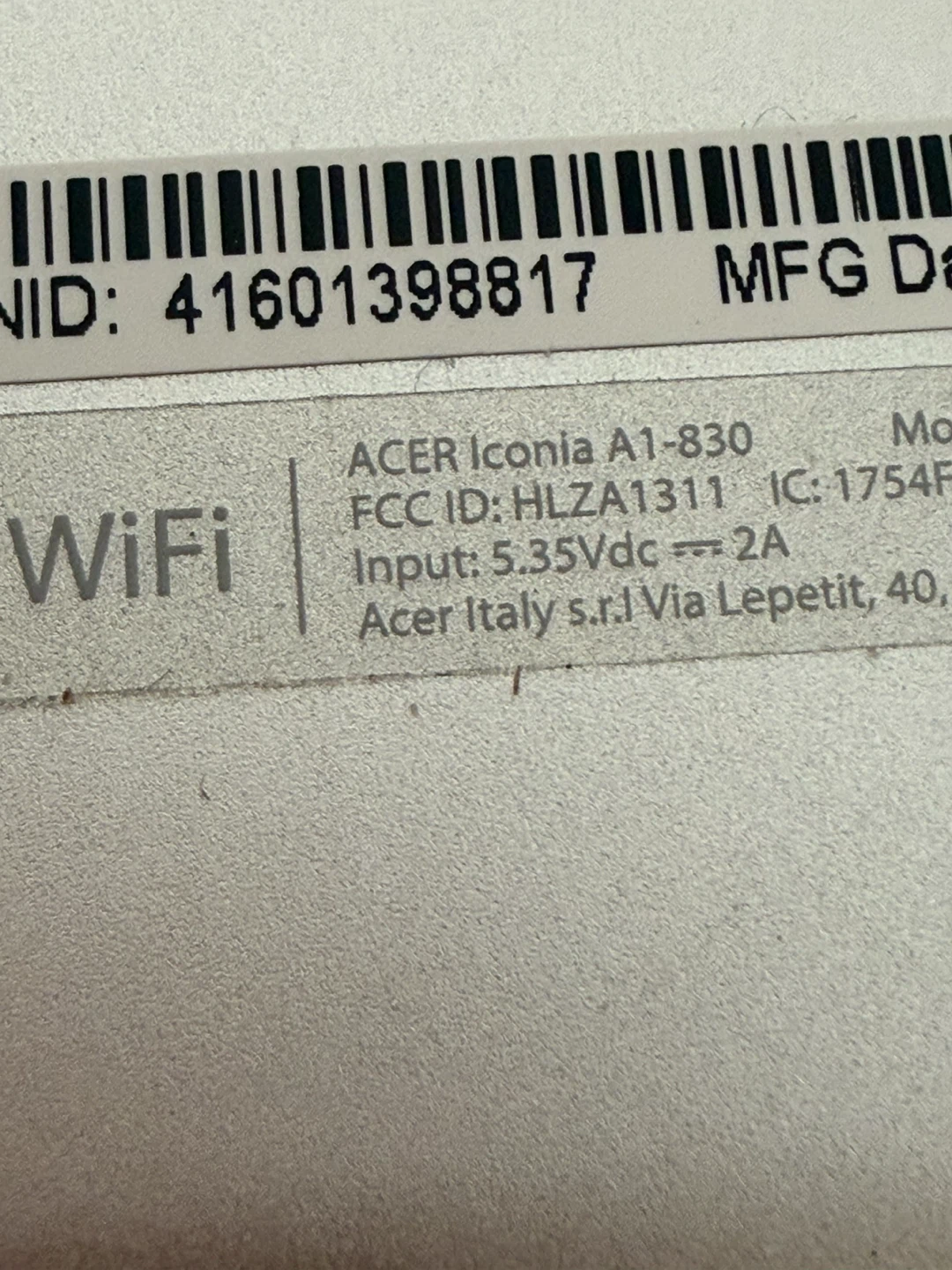 Acer Iconia Tablet with Cover - photo 5