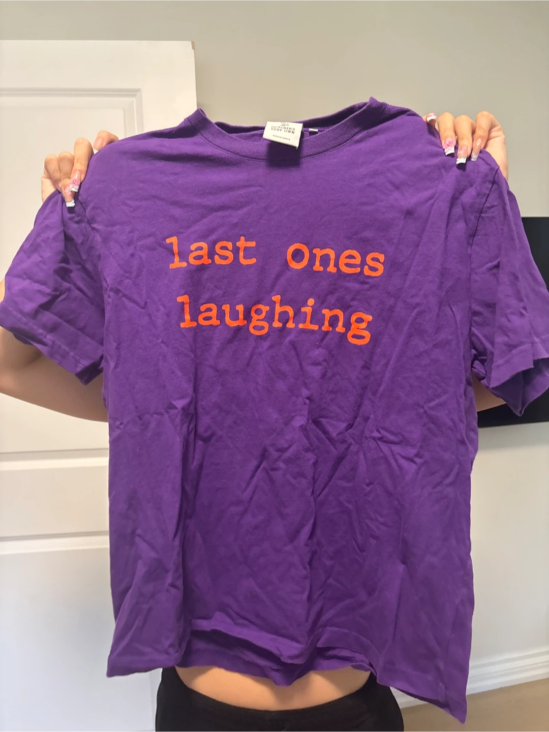 Octobers Very Own Purple T-Shirt Size M