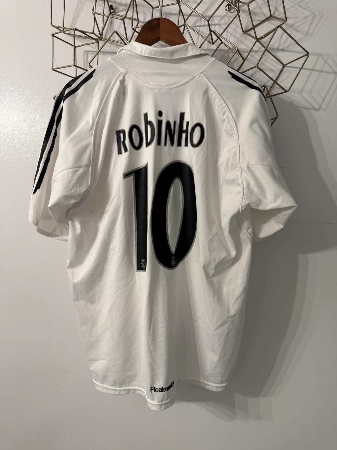 Adidas Real Madrid Robinho 10 Soccer Jersey - photo 3