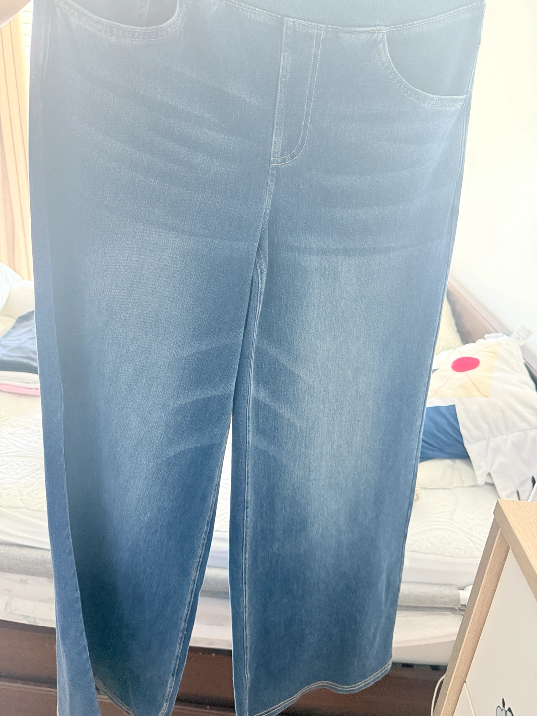 Athleta Wide Leg Jeans Size L - photo 3