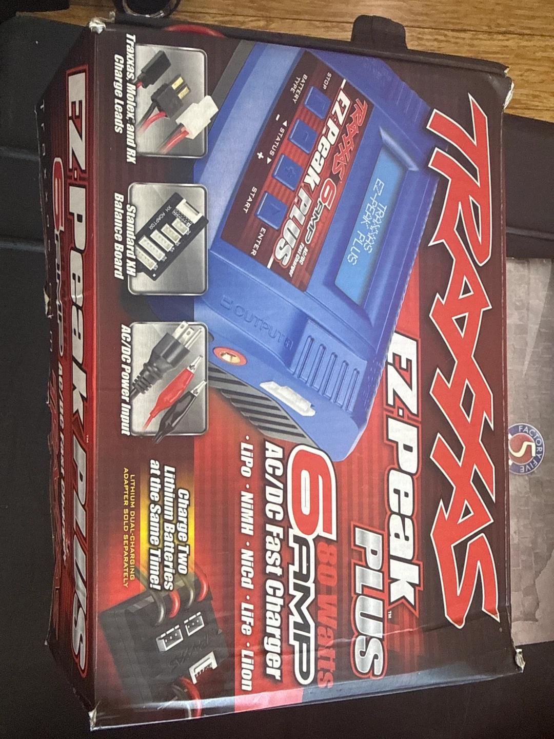 Traxxas EZ-Peak Plus 80 Watt AC/DC Fast Charger