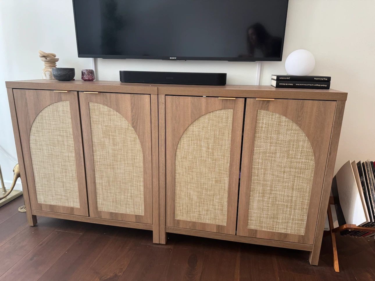 Rattan Credenza/TV Stand (2-piece)