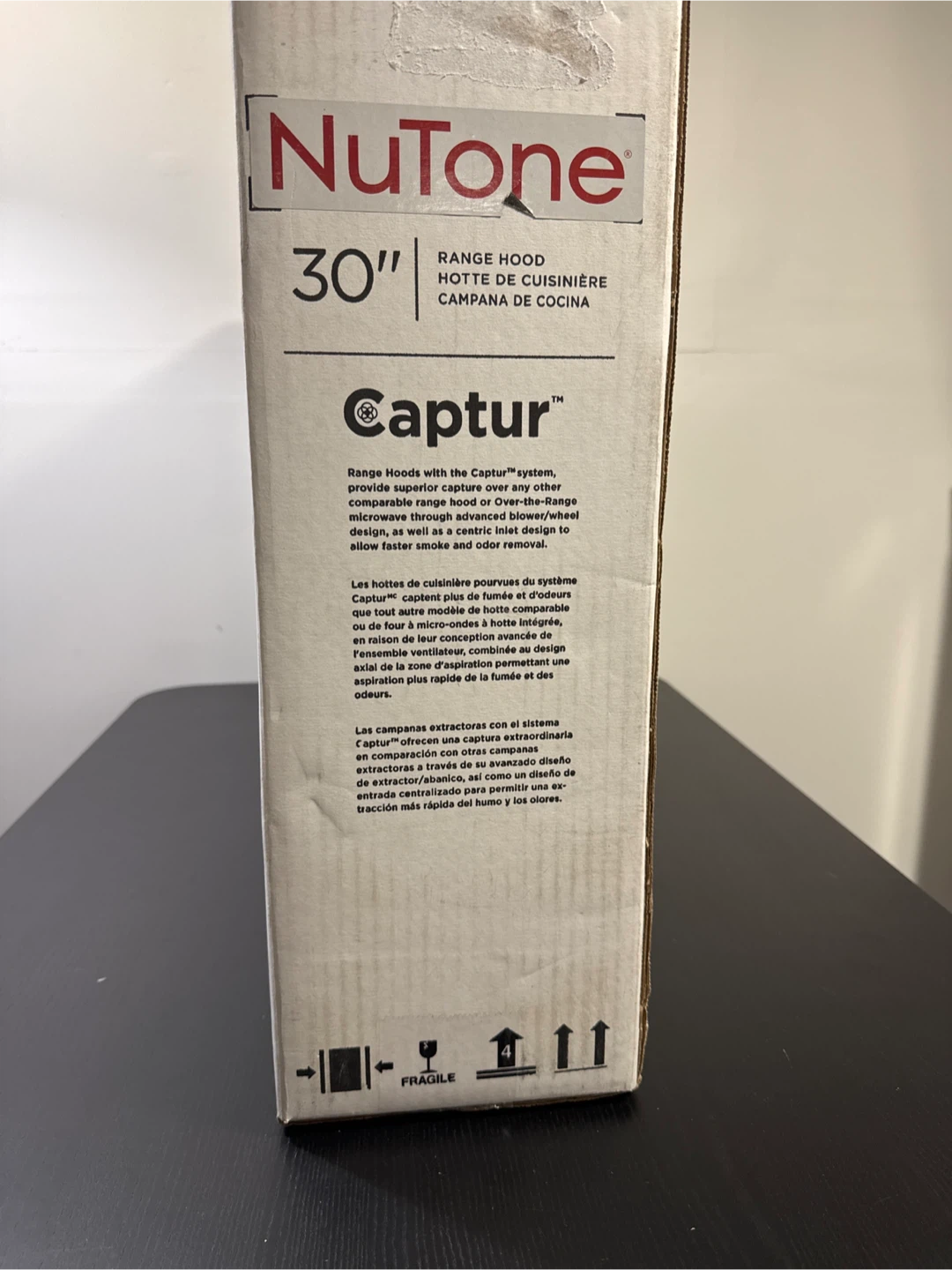 NuTone 30" Captur Stainless Steel Range Hood - photo 2