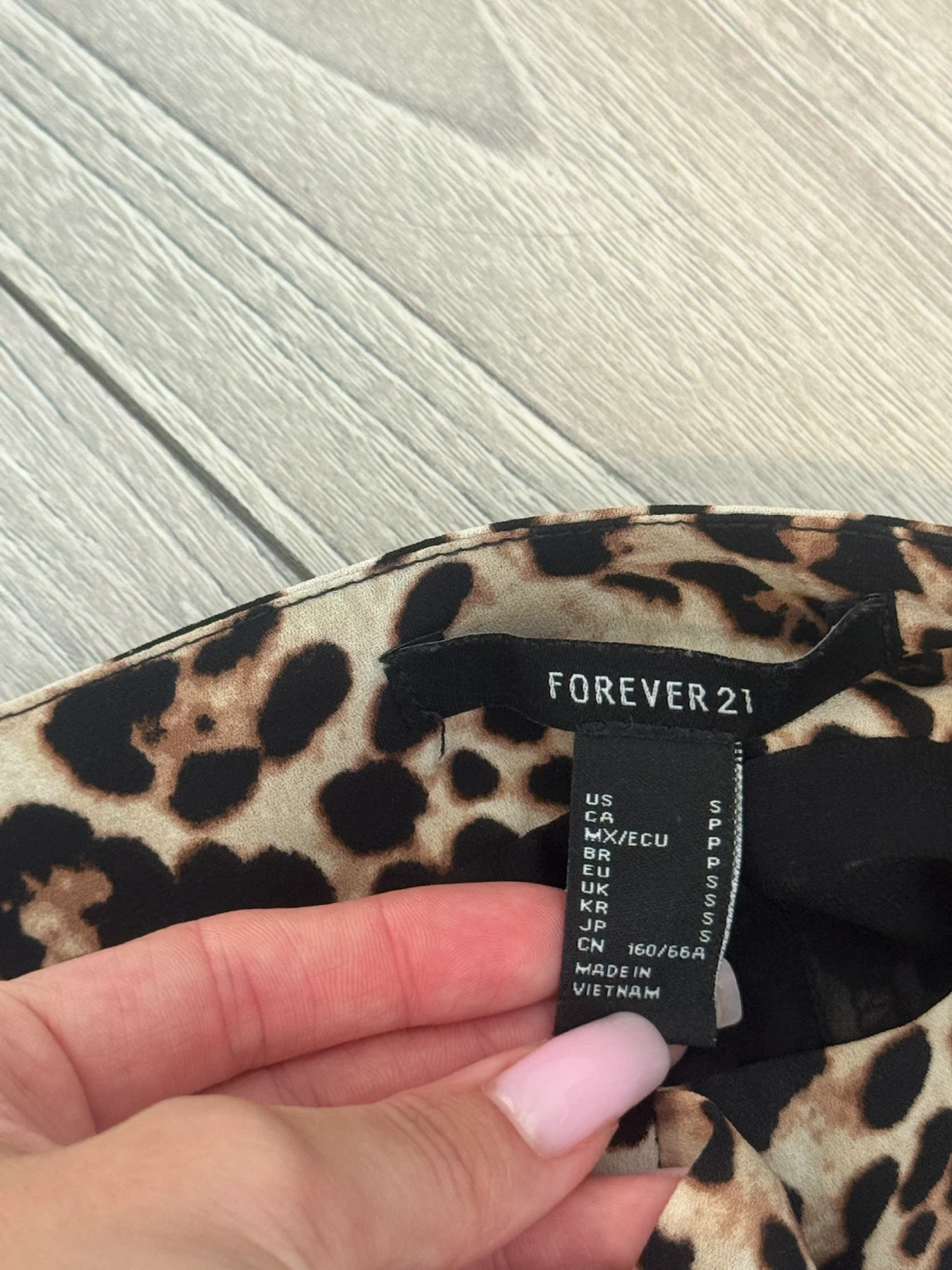 Forever 21 Leopard Print Ruffle Wrap Skirt - photo 5