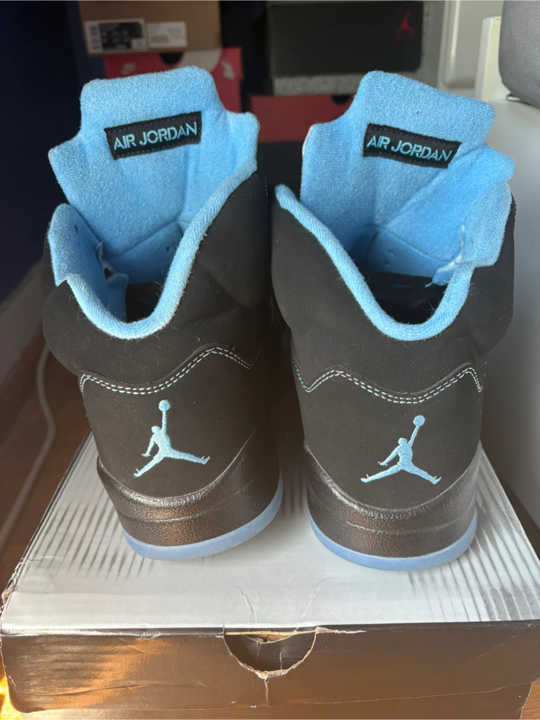 jordan 5 black university blue 2026 - photo 4
