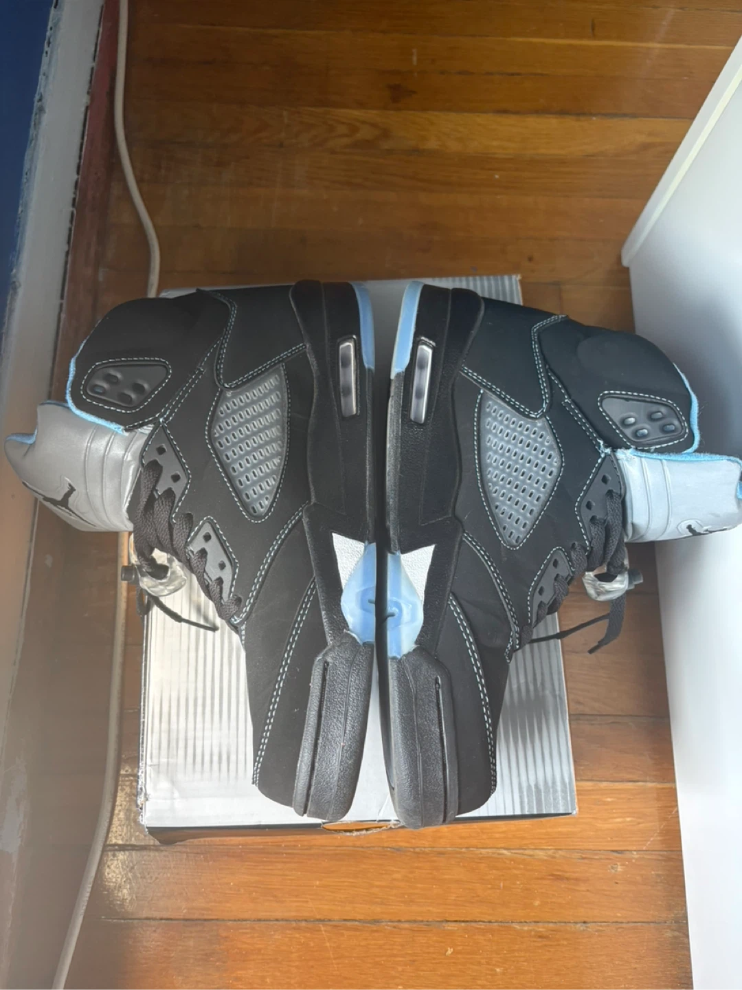 jordan 5 black university blue 2026 - photo 5