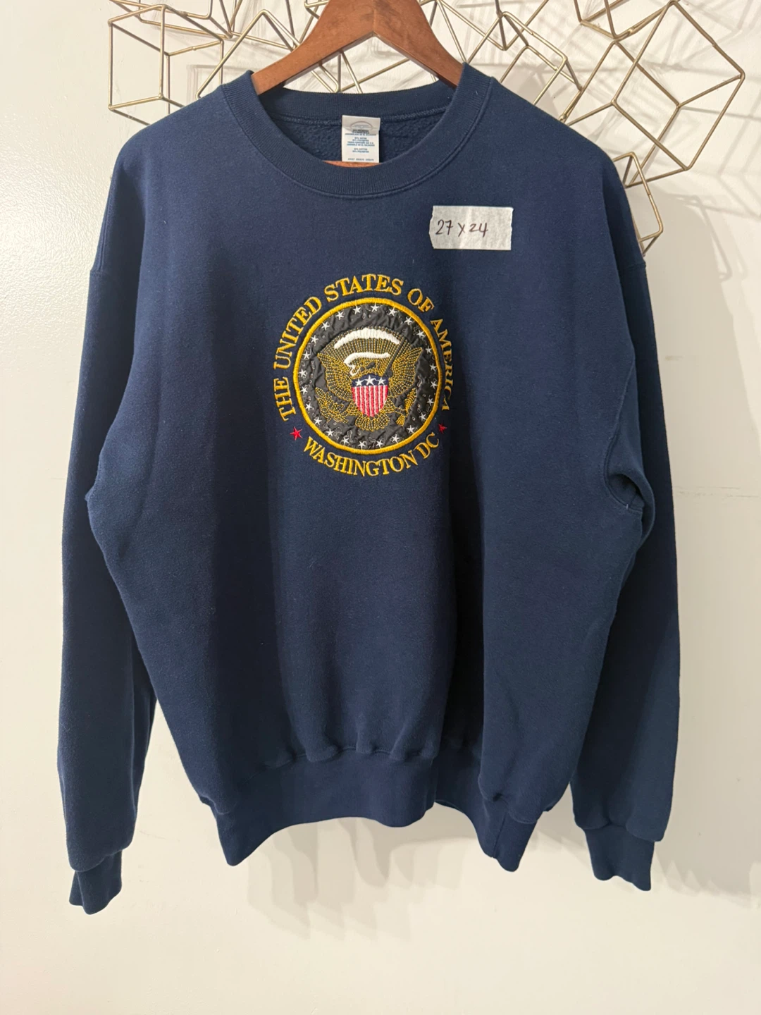 Delta Magnum Weight United States of America Crewneck Sweatshirt