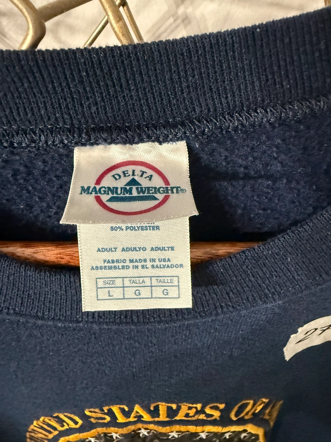 Delta Magnum Weight United States of America Crewneck Sweatshirt - photo 3