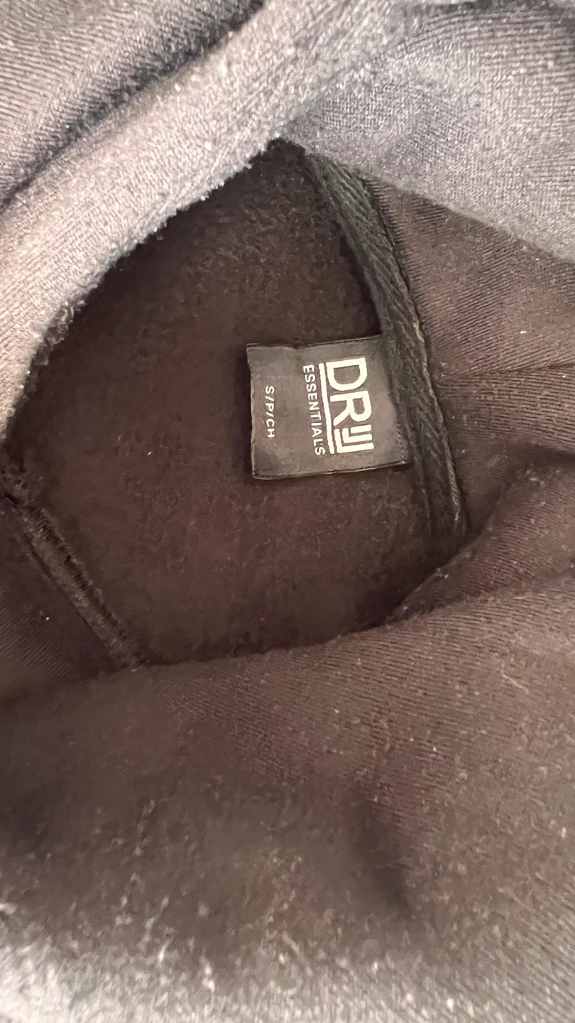 DRL ESSENTIALS Black Hoodie (Authentic) - photo 4