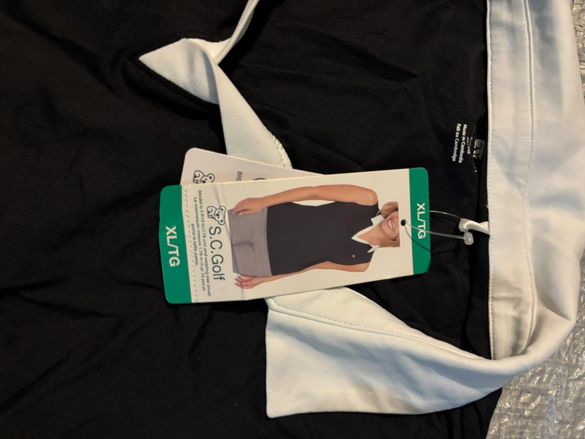 Ladies S.C. Golf Sleeveless Polo Shirt XL/TG - photo 2