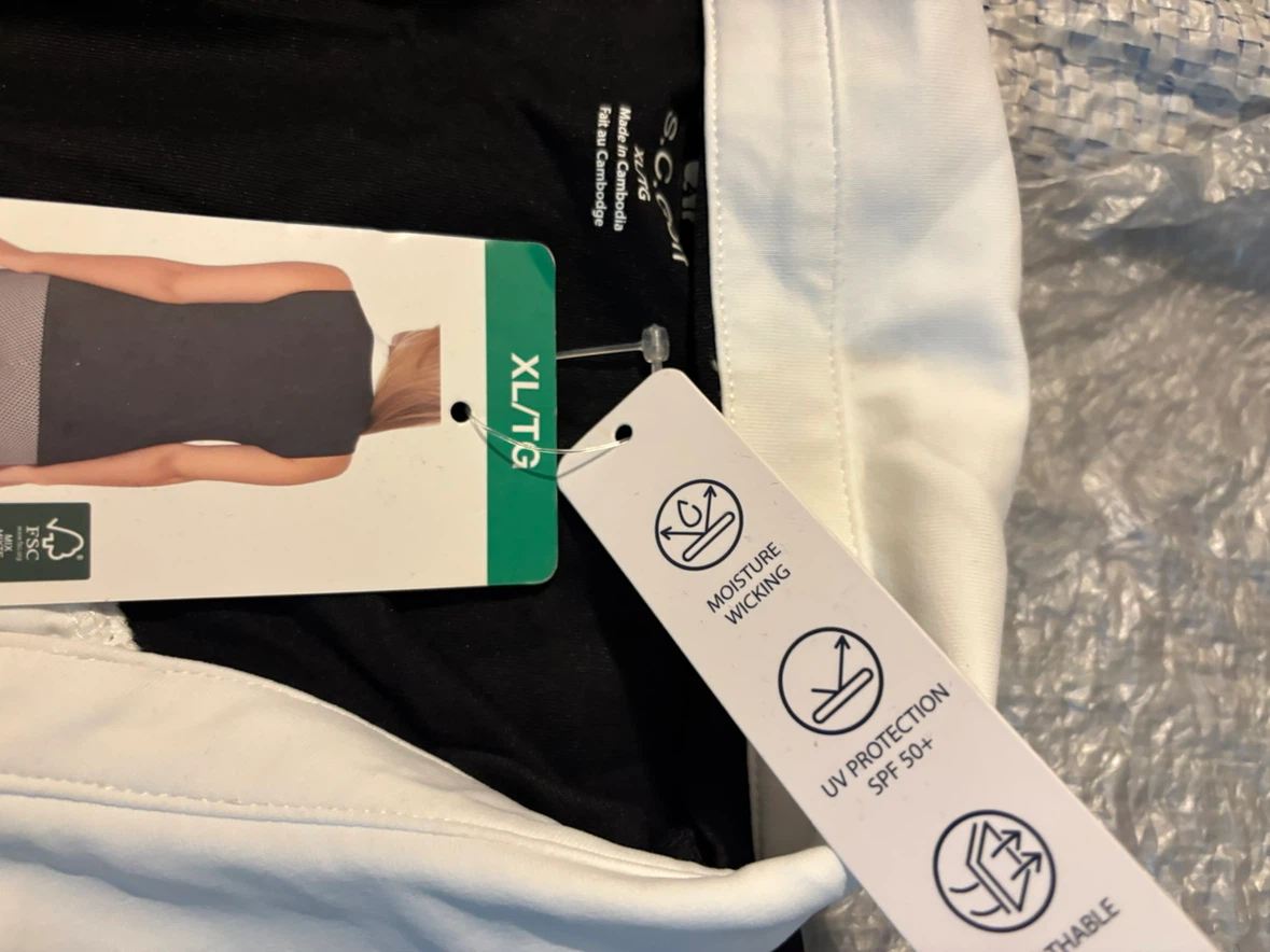 Ladies S.C. Golf Sleeveless Polo Shirt XL/TG - photo 3