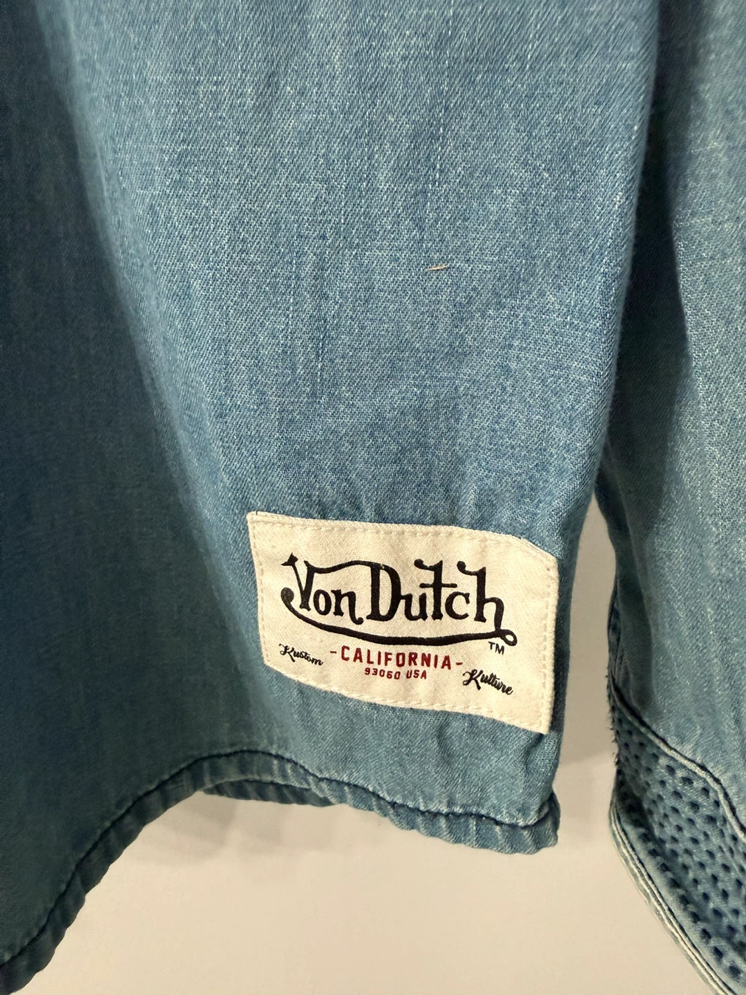 Von Dutch Denim Shirt - photo 3