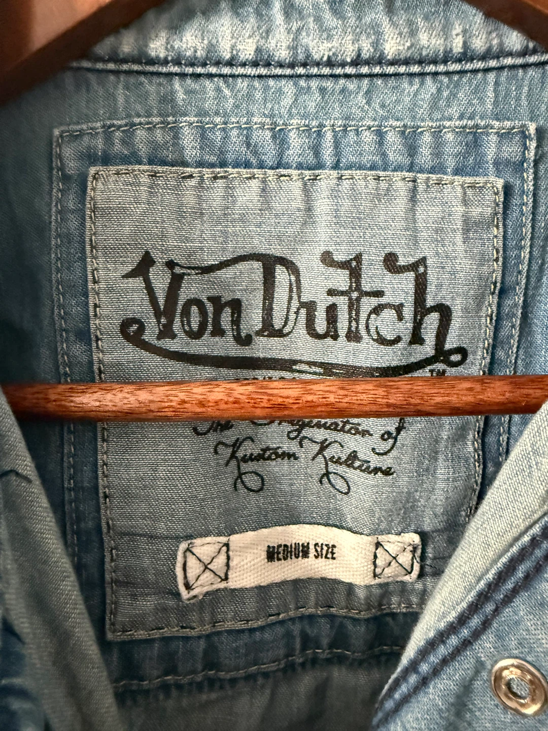 Von Dutch Denim Shirt - photo 5