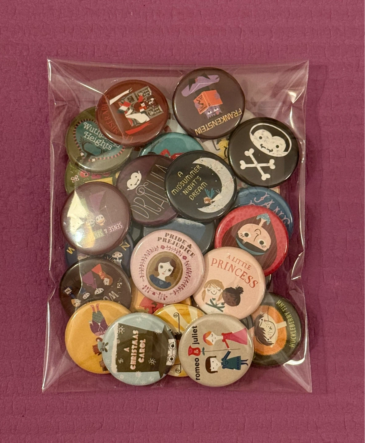 NEW✨30 pc Button Pins Collection