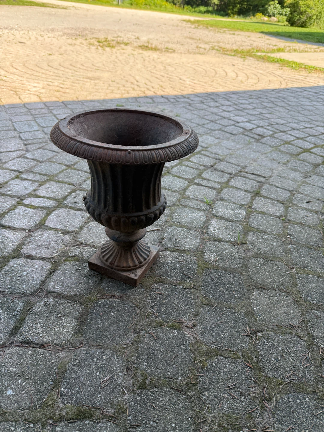 Cast Iron Urn Planter