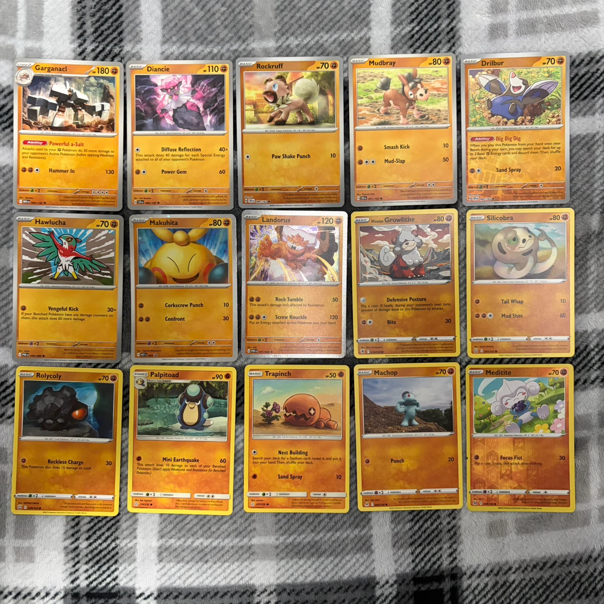 Fighting-Type Pokemon Cards - photo 2