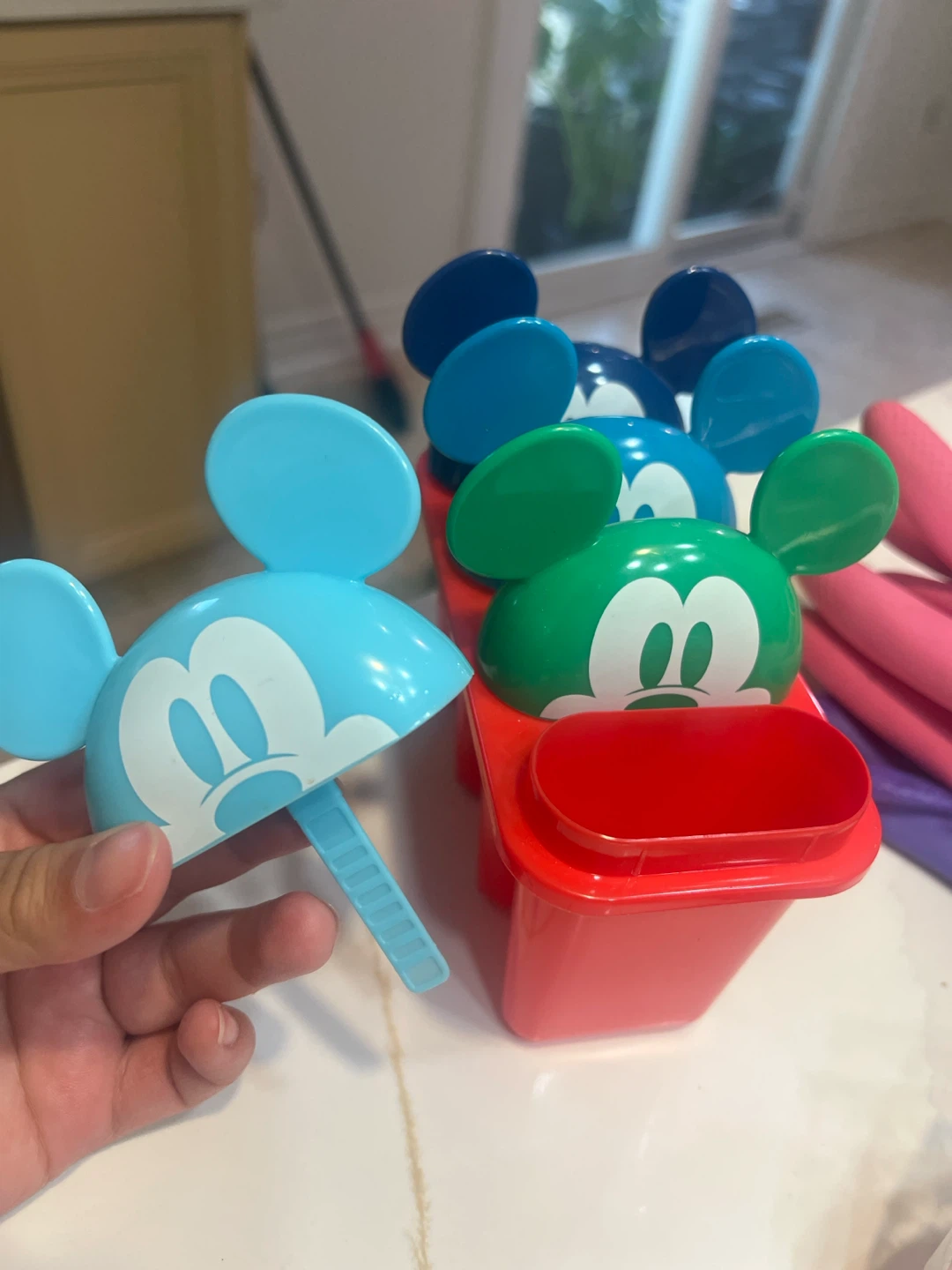 Mickey Mouse Ice Pop Molds Set