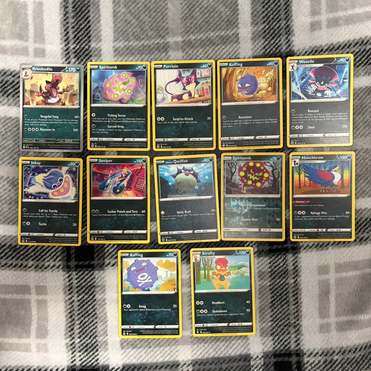 Darkness-Type Pokémon Cards - photo 2