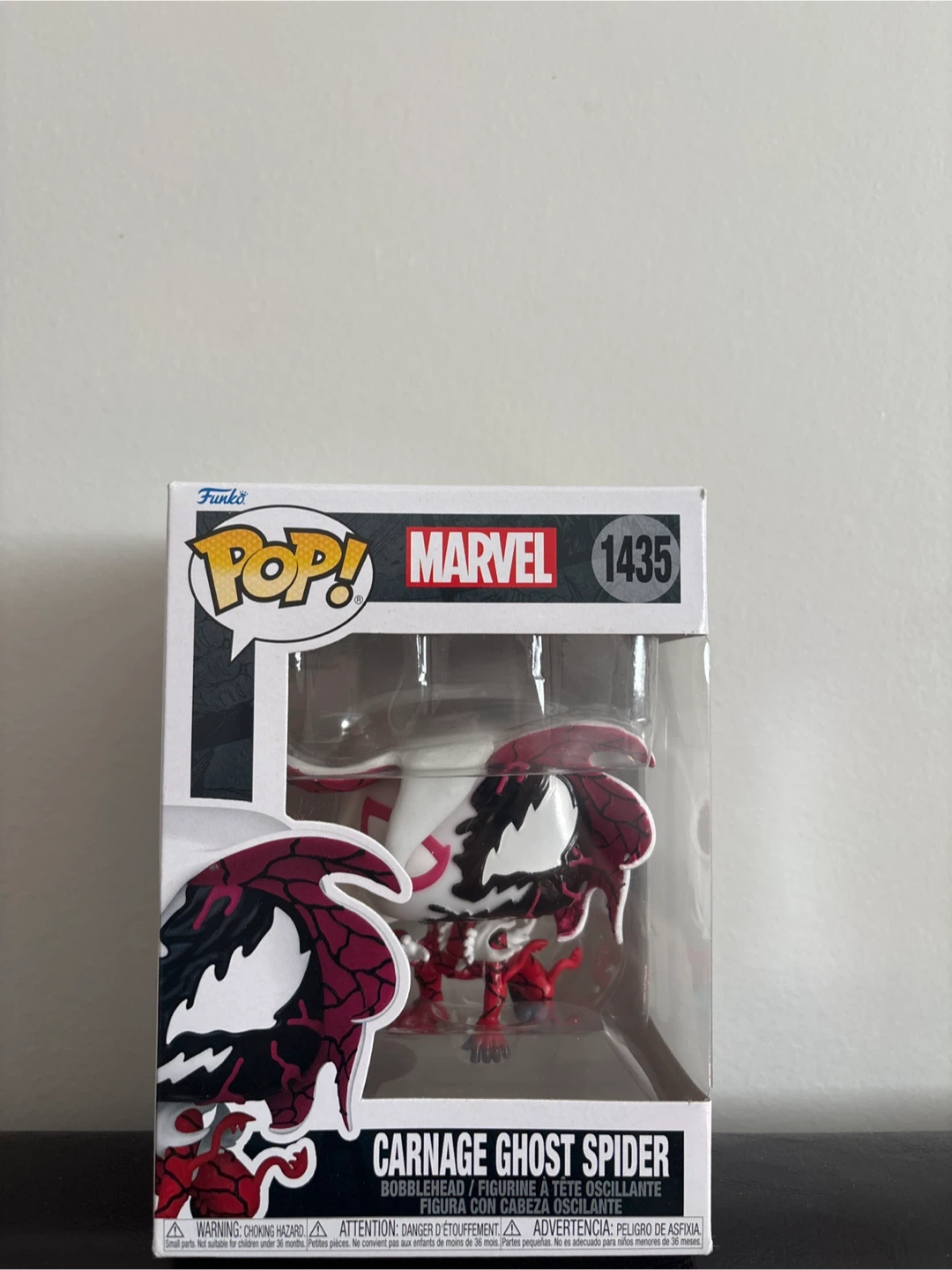 Funko Pop! Carnage Ghost Spider #1435 – Marvel – New in Box