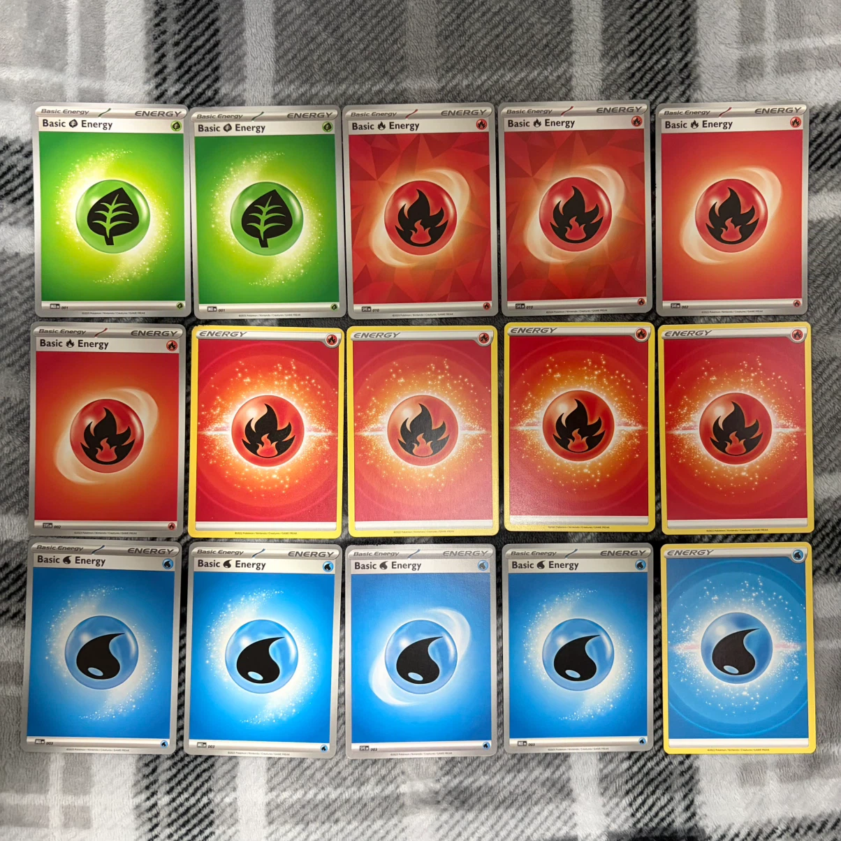 Basic Energy Pokémon Cards