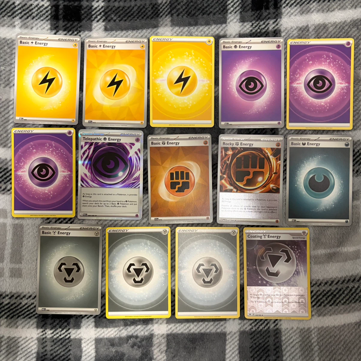 Basic Energy Pokémon Cards - photo 2