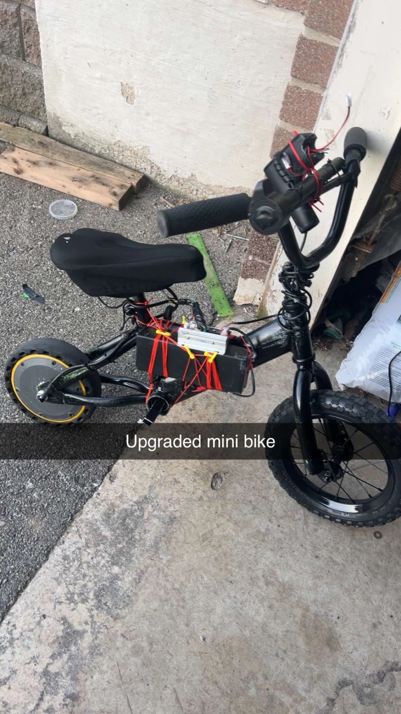 Upgraded Mini Bike