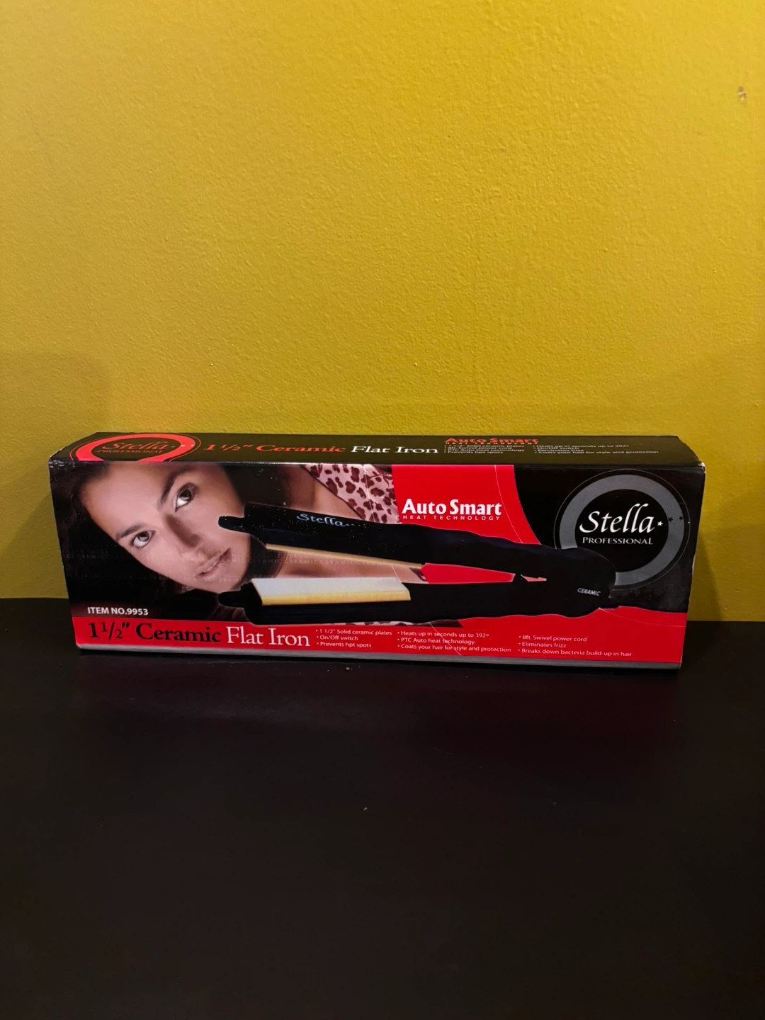 Stella 1 1/2" Ceramic Flat Iron