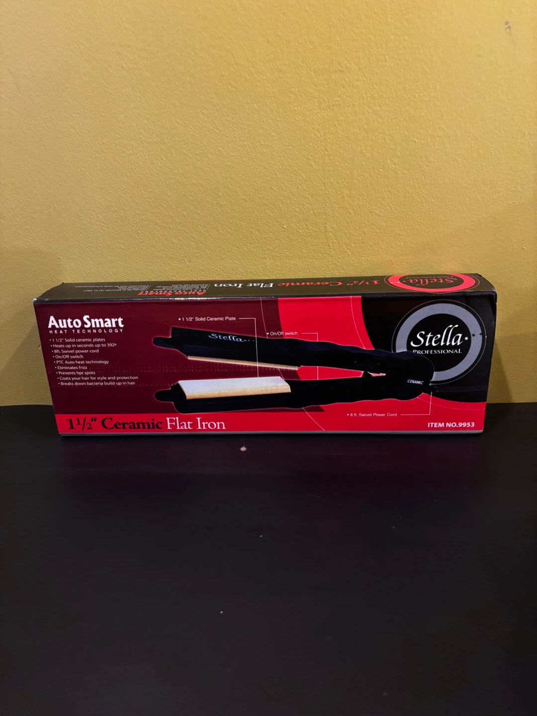 Stella 1 1/2" Ceramic Flat Iron - photo 2
