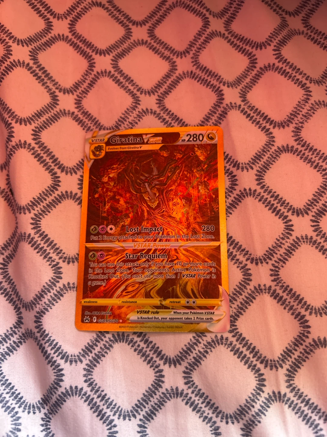 Pokemon VSTAR Giratina Card