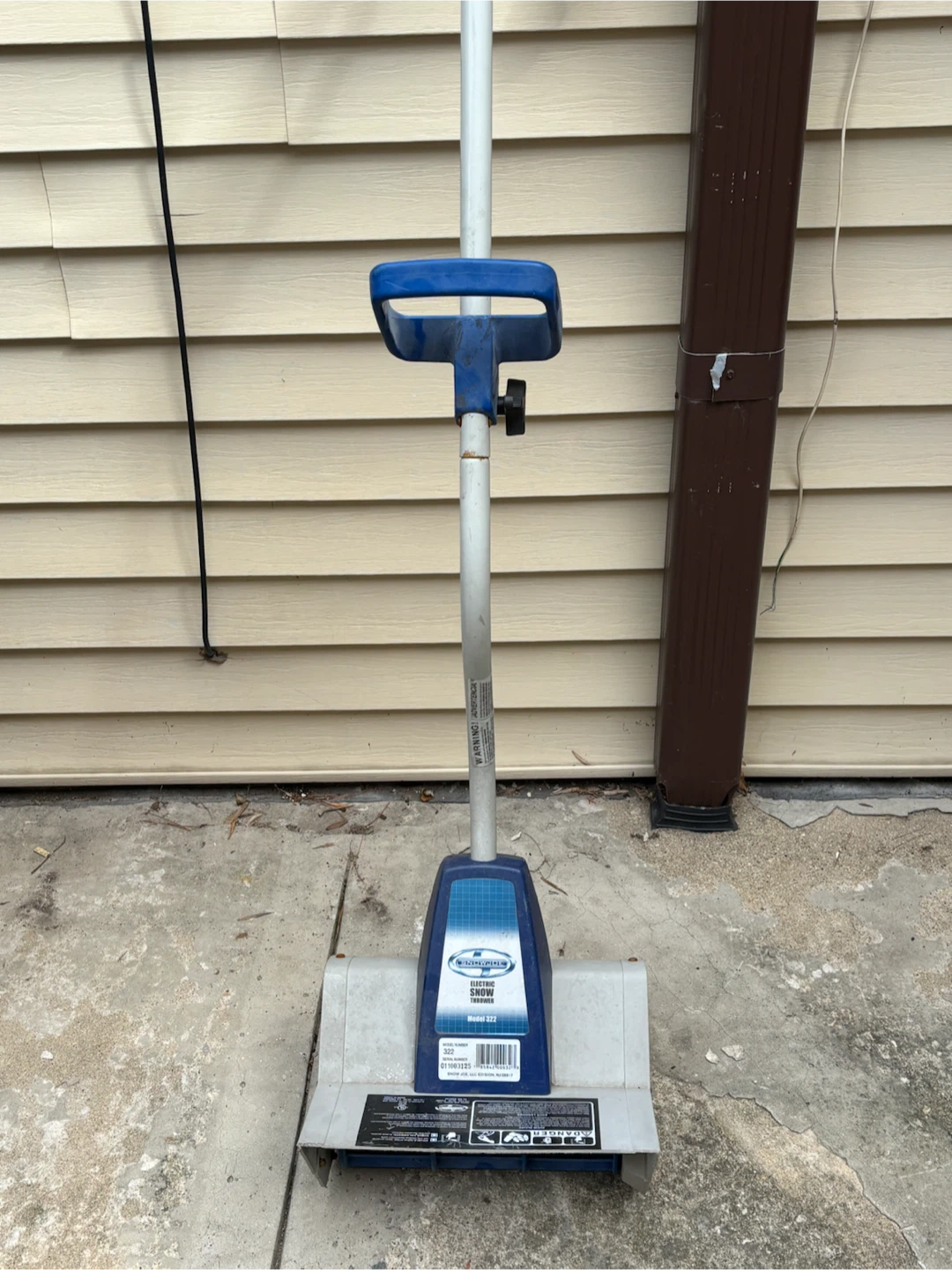 Sno-Tek Electric Snow Thrower