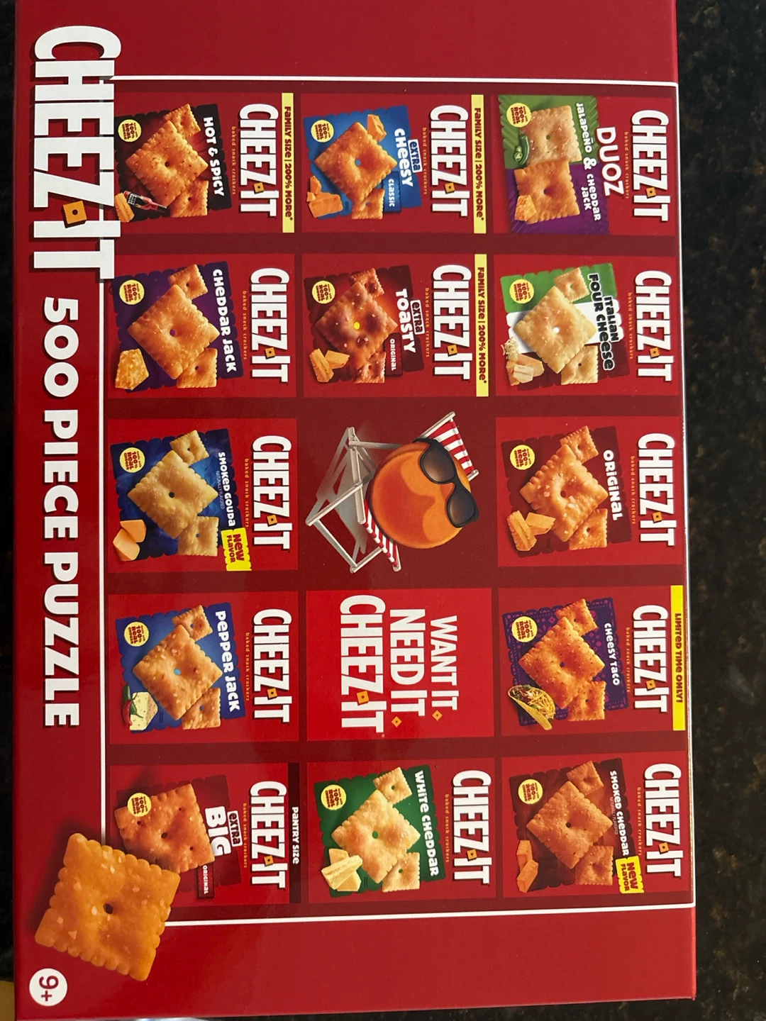 Cheez-It 500 Piece Puzzle