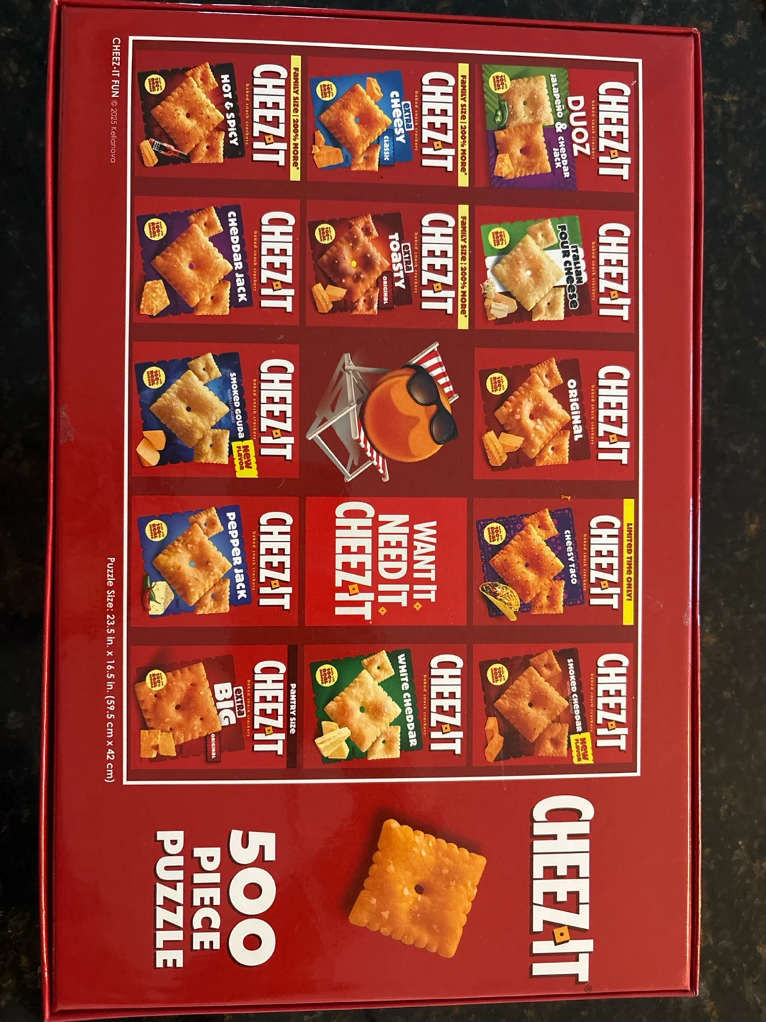 Cheez-It 500 Piece Puzzle - photo 2