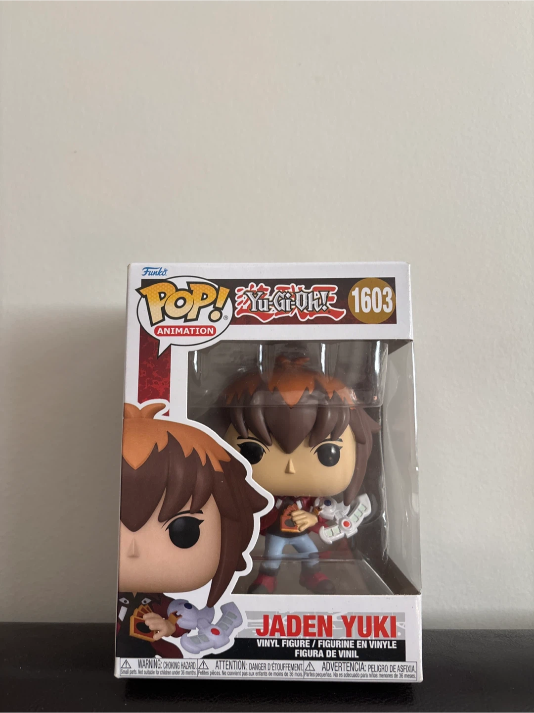 Funko Pop! Jaden Yuki #1603 – Yu-Gi-Oh! – New in Box