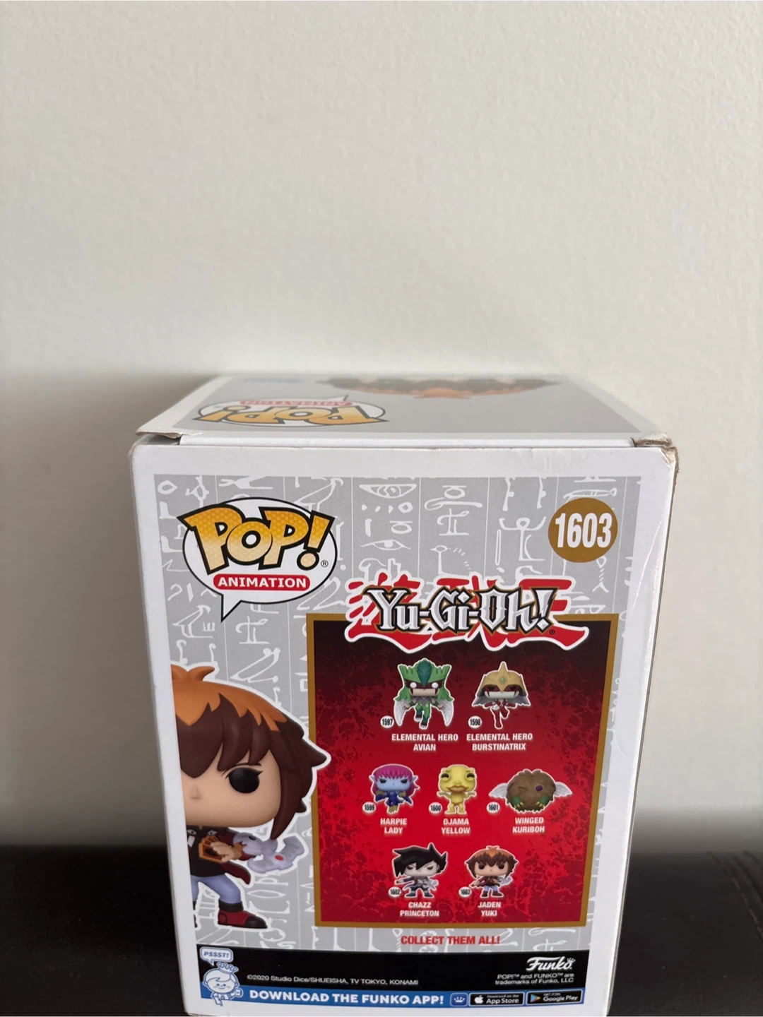 Funko Pop! Jaden Yuki #1603 – Yu-Gi-Oh! – New in Box - photo 3