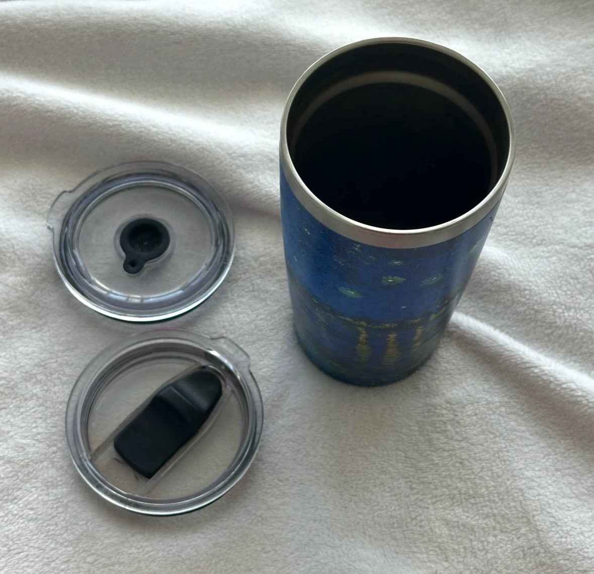 Starry Night Tumbler with 2 Lids - photo 2