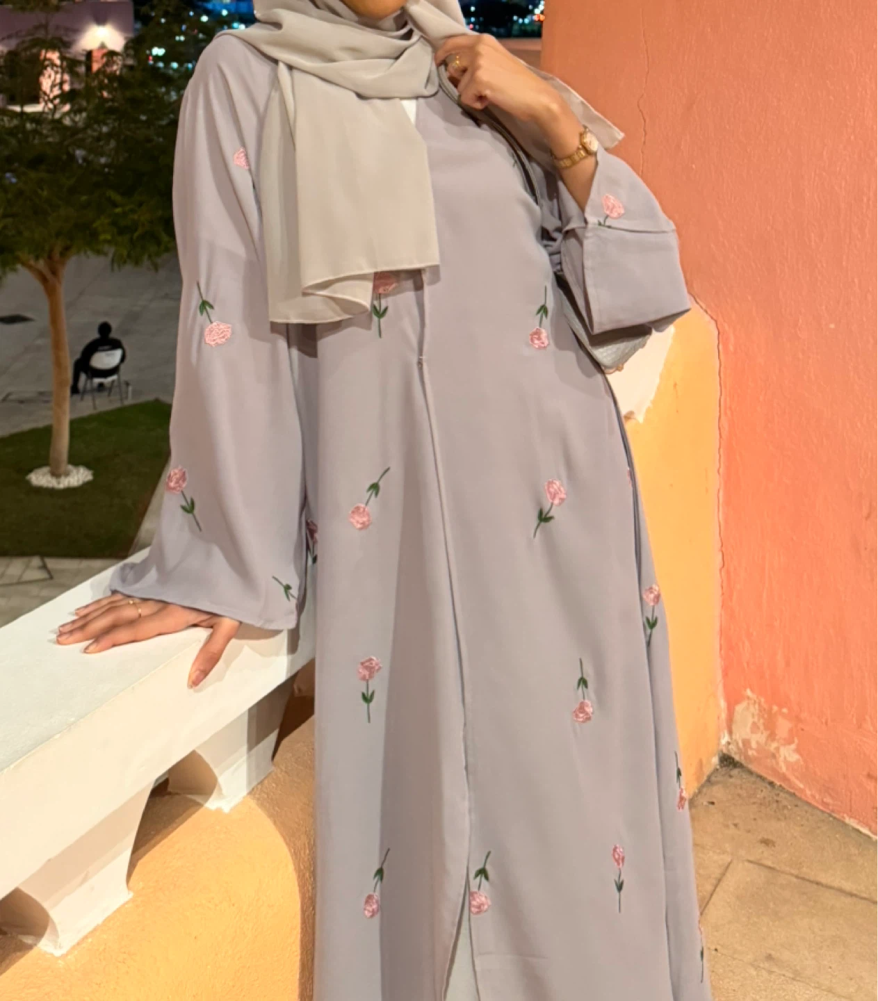 Embroidered Abaya